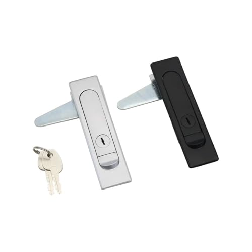 分配キャビネット電気ボックスロック一般産業用ドアバウンスファイルスイッチフラット1個(グレーッシュブラウン)