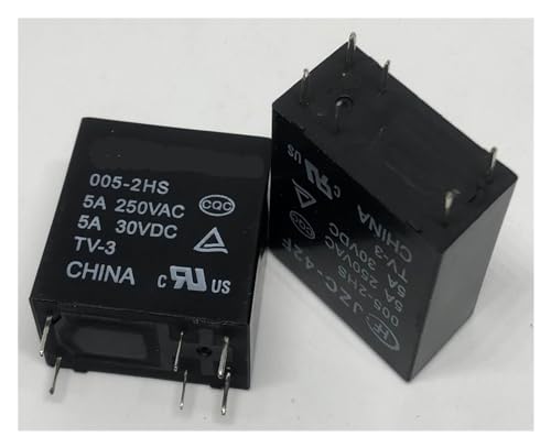 Relé JZC-42F 012-2HST con conmutación estable de 5A y alta resistencia térmica 2