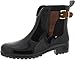 Produktbild Tommy Hilfiger Damen Gummistiefel O1285Xley 2Z2, Black-Winter Cognac, 37