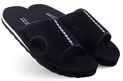 Image of SHOPOFLUX Ortho First Slider Slippers for Men | Orthopaedic Doctor Chappal Flip-Flop Footwear and House Slippers for Gent's and Boy's