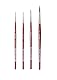 Series 5580 cosmotop Spin - Aquarell-Pinsel-4er Set Synthetik, no. 0/2, 0, 2, 6