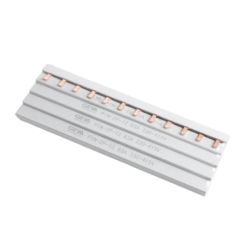 Barra colectora de cobre tipo pasador y horquilla 1,4 mm disyuntor MCB 12 vías 5