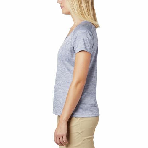 Image of Columbia Women's Solid Regular Fit Zero Rules Short Sleeve Shirt