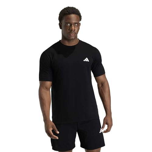 adidas Men's Workout Essentials Feel Ready T-Shirt, Black, Medium