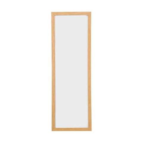 Bi-Office Planner Vertical Magnetic Drywipe Board 60 x 20 cm Pine Wood Cover