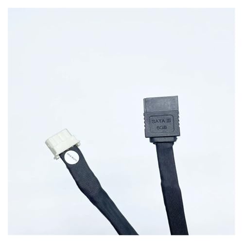 Cable de energía SATA 4pin y 7pin a codo de 90 grados miniatura 6