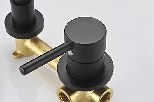 Sumerain SE1385DI Wall Mount Bathroom Faucets Matte Black thumb #4