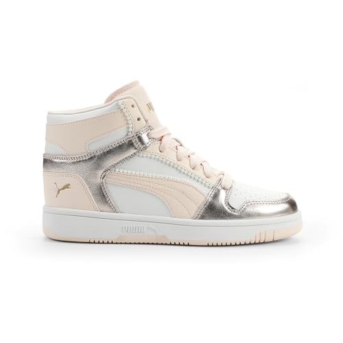 Image of PUMA Boys' Rebound Layup Mid Sneakers