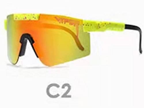 Saxtzds Outdoor Cycling Windproof Sunglasses Men's Fashion Colorful Half Frame Goggles Women's Hd Sports Sunglasses #TOP7