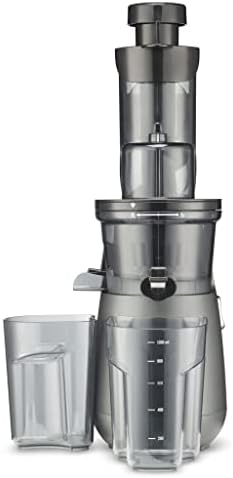 Cuisinart CSJ-300 Easy Clean Slow Juicer, Black and Grey