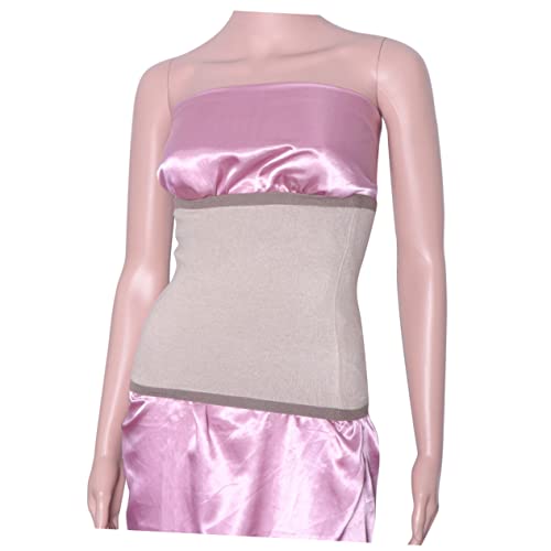 Faja lumbar de lana Mikikit color camello miniatura 2