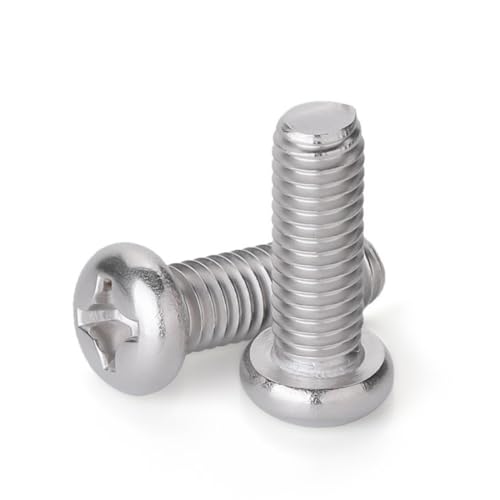 Amazon | 5本入 なべ小ねじ 十字穴付き 304ステンレス鋼 M10 鍋