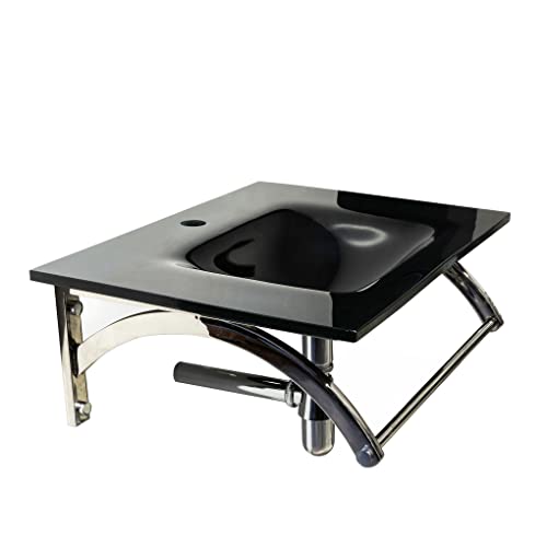 AUKERA HOUSE Lavabo in Vetro temperato. Set