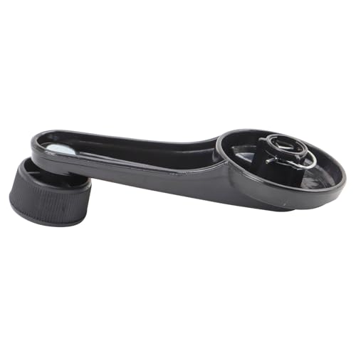 Image of TRQ Window Crank Handle Black Compatible with 84-89 Buick 82-94 Chevrolet 82-93 Oldsmobile Pontiac GM1354106