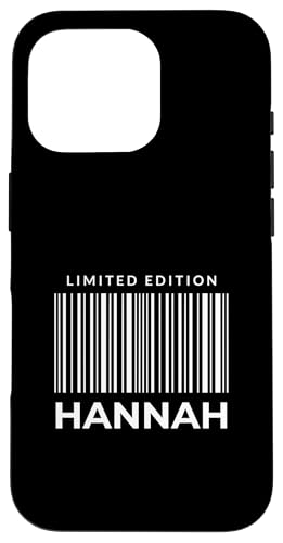 Hannah ���O�̈��p �J�X�^�}�C�Y�� �X�}�z�P�[�X iPhone 16 Pro �p