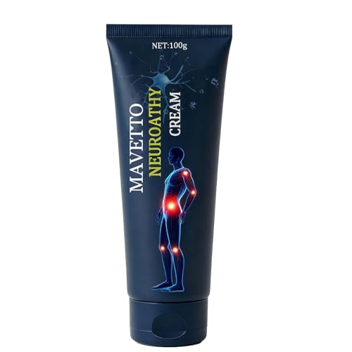 Bare Basics MAVETTO Neuropathy Relief Cream Neurosoothe Formula Nerve Cream Contains Capsaicin Arnica Menthol MSM and Glucosamine Improve Joint Discomfort Increase Mobility