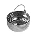 Aymzbd Camping Pot Stockpot Lightweight Soup Pot Outdoor Cookware 1.5L Hanging Cooking Pot for Backpacking Fishing Hiking BBQ Trip