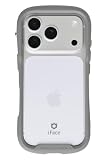 【Amazon.co.jp限定】iFace Reflection iPhone 17 Pro ケース クリア 強化ガラス (グレー)【エコPKG】