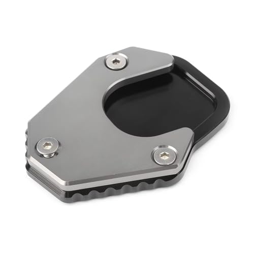 Béquille latérale de moto instable sur herbe ? Élargisseur CRF250L et Rally 17-18 titane