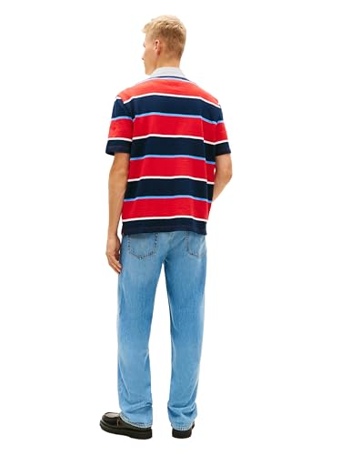 Polo Rugby de Algodón Manga Corta para Hombre Tommy Jeans en Corte Relajado miniatura 4