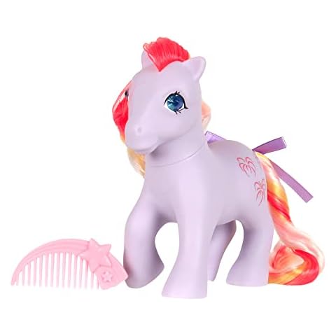 My Little Pony 35293 Classic Rainbow Ponies Skyrocket Pony, Twinkle-Eyed Collection, Retro Horse Gifts, Toy Animal Figures, Horse Toys for Boys and Girls Aged 3, 4, 5, 6 Years + Cover