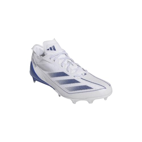 Image of adidas Mens Adizero Electric Football Sneakers Shoes - White