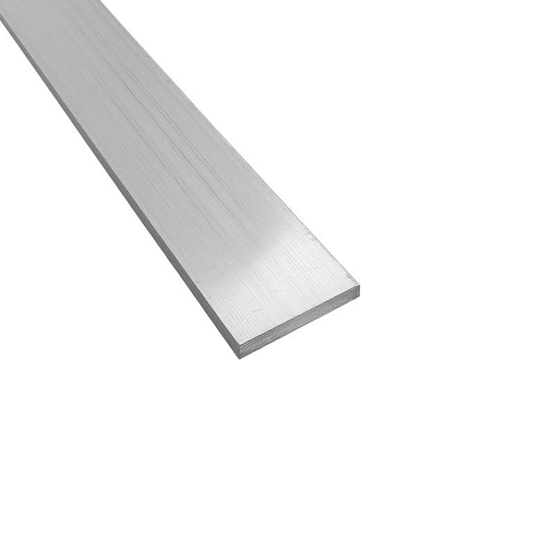 Barre aluminium plate 80mm Epaisseur - 5 mm, Longueur - 4 metres