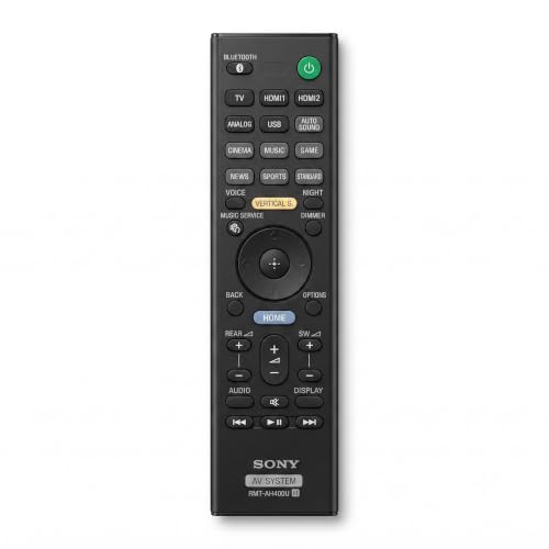 Image of Home Theatre Remote (Sony - AH400U Home Theatre Remote)