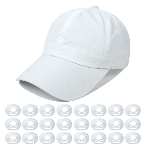 Image of Quick Dry Fit Baseball Cap - Water Repellent Sun Hat for Fishing, Running, Hiking, Golf, Surfing, Sailing, Boating