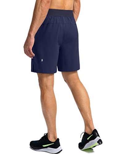 Image of Soothfeel Men's Running Shorts with Zipper Pockets 9 inch / 7 inch / 5 inch Quick Dry Eight Basketball Gym Workout Athletic Shorts