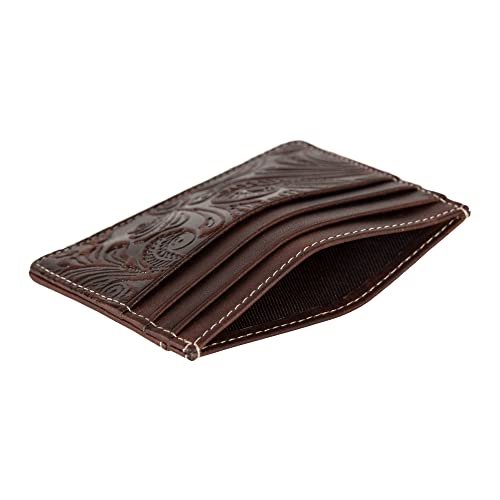 Lucky Brand Men's Slim Wallet Case | Id Window | Card Slot | Minimalist Design | Lightweight | Leather3