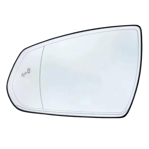 Glace rétroviseur gauche pour Cadillac SRX 2009-2015 avec miroir chauffant