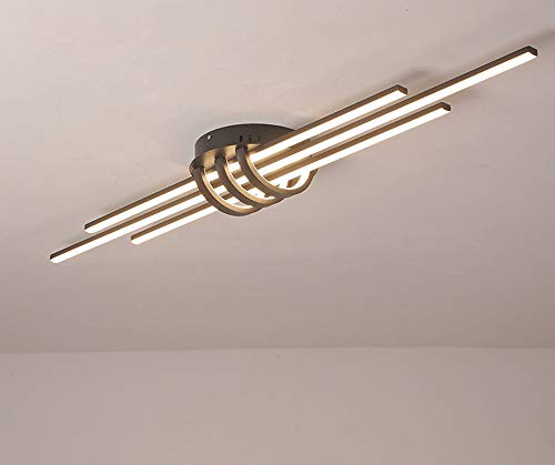Plafonnier LED grand format à télécommande et intensité variable pour bureau et salon - 3