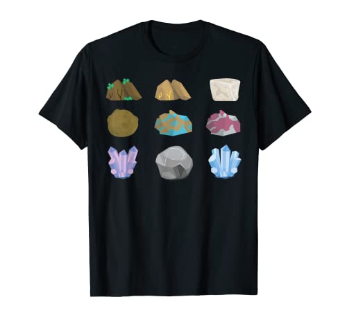 Geologist Ores Mineral Gems And Crystals Rock Funny T-Shirt