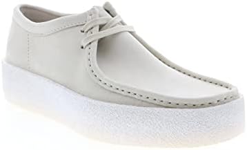 Clarks Wallabee Cup White Nubuck 7 D (M) | Image 3