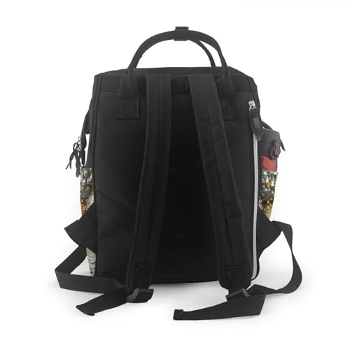 Grand sac à langer pour ordinateur portable résolvant le manque d'espace