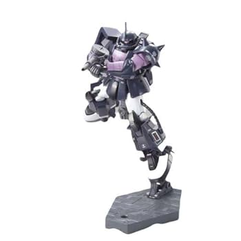MS-06R ZAKU II 1/60スケール　MSV 黒い三連星 Amazon.co.jp: HGUC MS-06R-1A Black Tri-Stars Zaku II Action