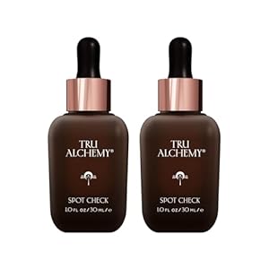 Tru Alchemy Spot Check Dark Spot Remover For Face – Niacinamide, Hyaluronic Acid, Lactic & Glycolic Acid Serum – Age Spot Remover for Face for Women – Dark Spot Corrector for Face – 1 fl oz (2-Pack)