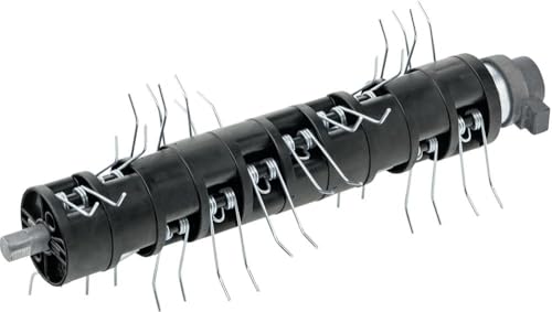 Cura delicata del prato grazie al rullo ventilatore.