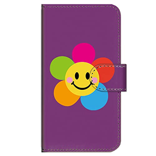 �K�[���Y�l�I �ėp AQUOS wish5 SH-52F �ƌ݊����̂���P�[�X �蒠�^ �X�}�z�P�[�X �g�уJ�o�[ �ϏՌ� (SMILE*flower ���C���{�[) SHARP SH-52F-PD-PPR-YSZ-0247