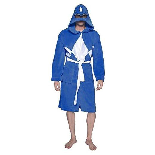 Power Rangers Blue Ranger Adult Costume Robe