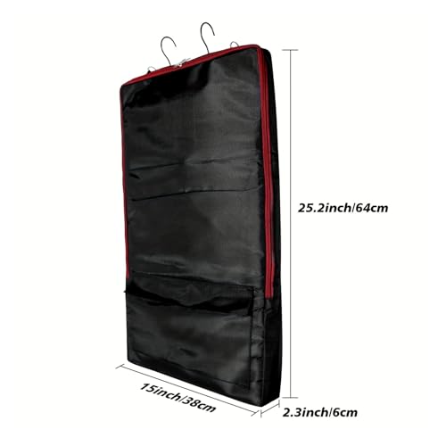 Bolsa para bridas con ganchos internos y tejido impermeable para guardar equipo hípico 5