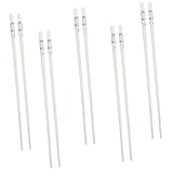 WEKADRIN 5 pares Palillos de Antideslizantes para Hogar Diseño Duradero y Aptos para Lavavajillas Chino Azul