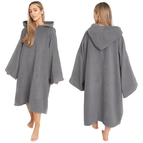 Brentfords Adult Hooded Towel Poncho Cover