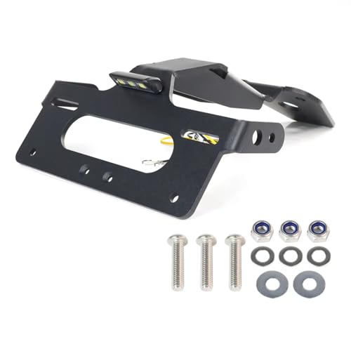 Support plaque immatriculation rigide contre vibrations Triumph Tiger 660
