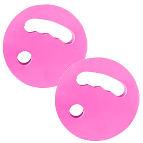 Aqua Fitness Scheiben | 2er Set Schwimmende Schaumstoff-Wasserhanteln | Aqua Training Mit Komfortablem Griff Für Erwachsene, Jugendliche & Kinder