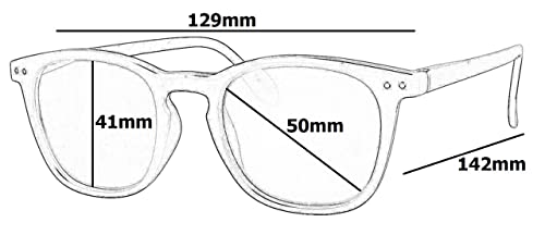 I-Sential Reading Sunglasses Tortoise Brown Flex Temples UV400 Brown Lens Sun Readers Mens Womens Tinted Glasses & Case +1.50 - Image 2