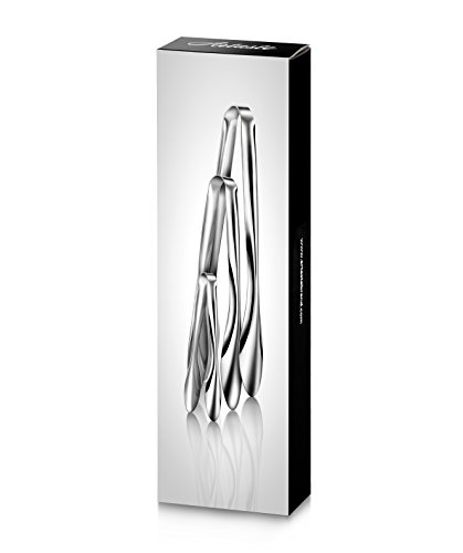 Artaste 43167 Rain 18/10 Stainless Steel Utility Tongs, Set of 3
