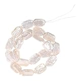 DECORNIJIA Perla Barroca Irregular de Agua Dulce 18x14 Mm, 1 Pieza, Cuentas Sueltas Perforadas para Bisutería, Manualidades y Collar Diy, Accesorio Artesanal Decorativo