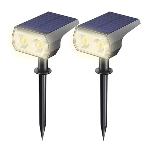 Lumières extérieures 48 LED étanches avec 3 modes réglables pour balisage de jardin